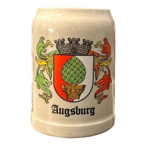 Augsburg Coat of Arms Beer Stein-Germany